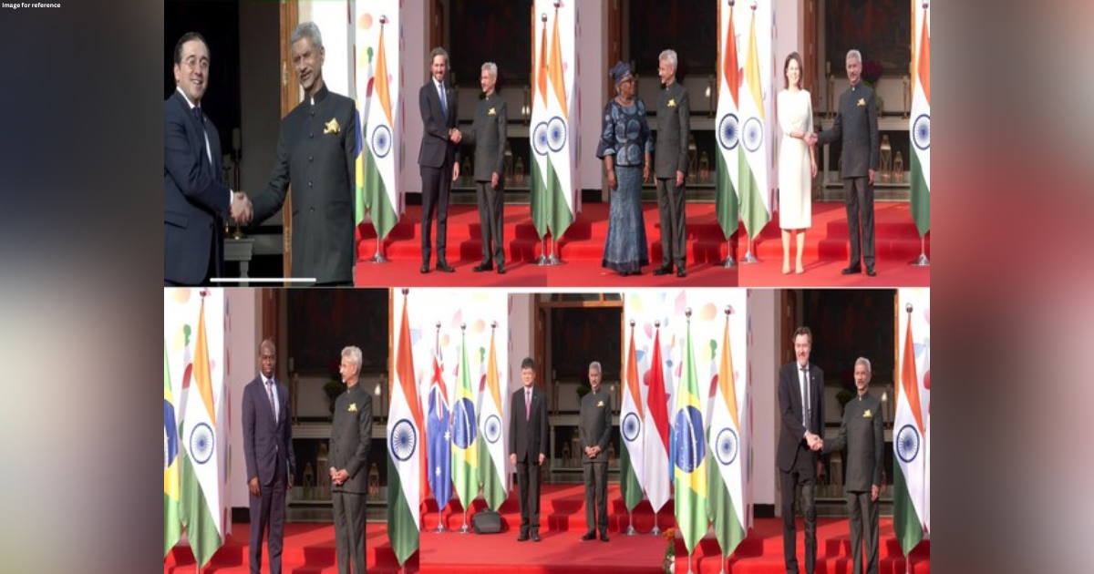 Jaishankar welcomes foreign delegates at G20 Foreign Ministers' Meeting